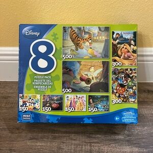 Disney Mega Puzzle Pack - 5 Total Puzzles